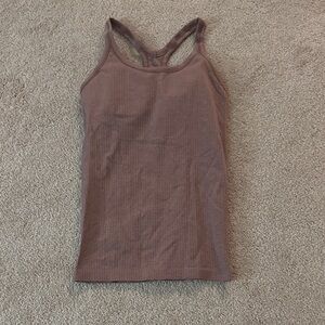 lululemon athletica Brown Tank Top